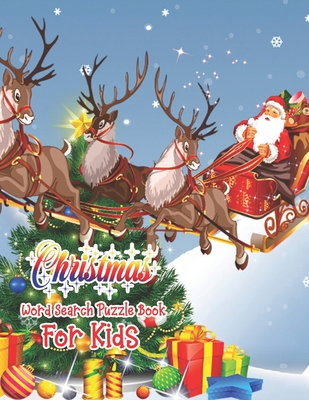 Christmas Word Search Puzzle Book For Kids: Christmas Word Search Activity Book For kids A Fun Time Word Search Game Book For kids For Brain Sharper