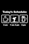 Today's Schedule: Ski Lover Gifts - Small Lined Journal or Notebook | Christmas gift ideas, Ski journal gift | 6x9 Journal Gift Notebook with 119 Lined Pages