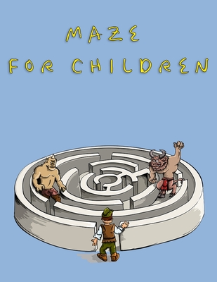Maze For Children: Brain Teasers Paper Blank Notebook Journal 8.5x11" 150 Pages | This Book Is Inspired By Mind Sport