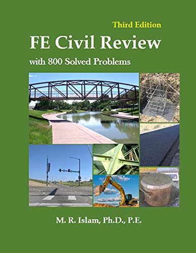 FE Civil Review with 800 Solved Problems (Paperback)