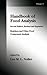 Handbook of Food Analysis: ...