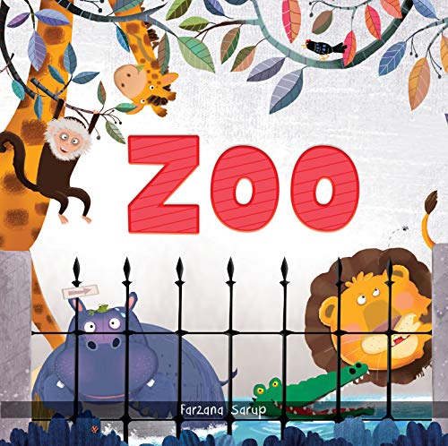 Zoo - Illustrated Book On Zoo Animals (Hardcover)