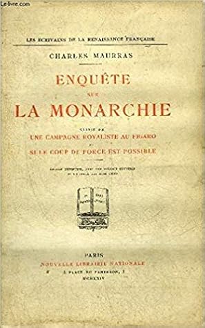 Enquete Sur La Monarchie