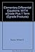 Elementary Differential Equations [with eGrade Plus 1-Term Access]