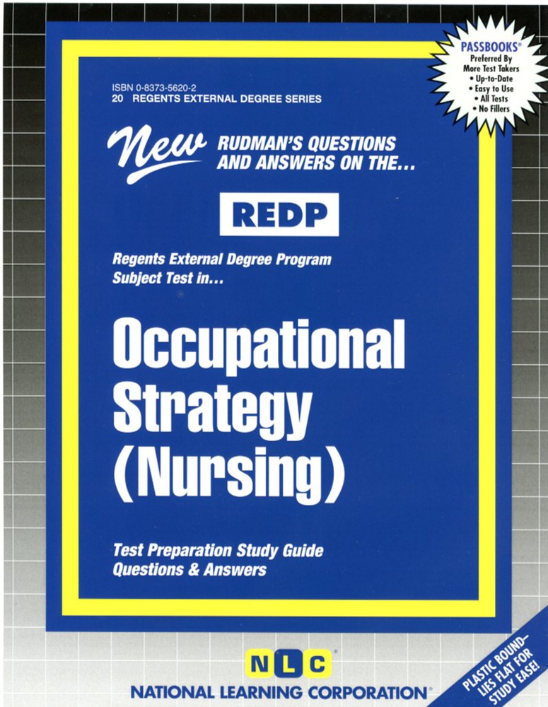 OCCUPATIONAL STRATEGY (NURSING) (Regents External Degree Program Series) (Passbooks)