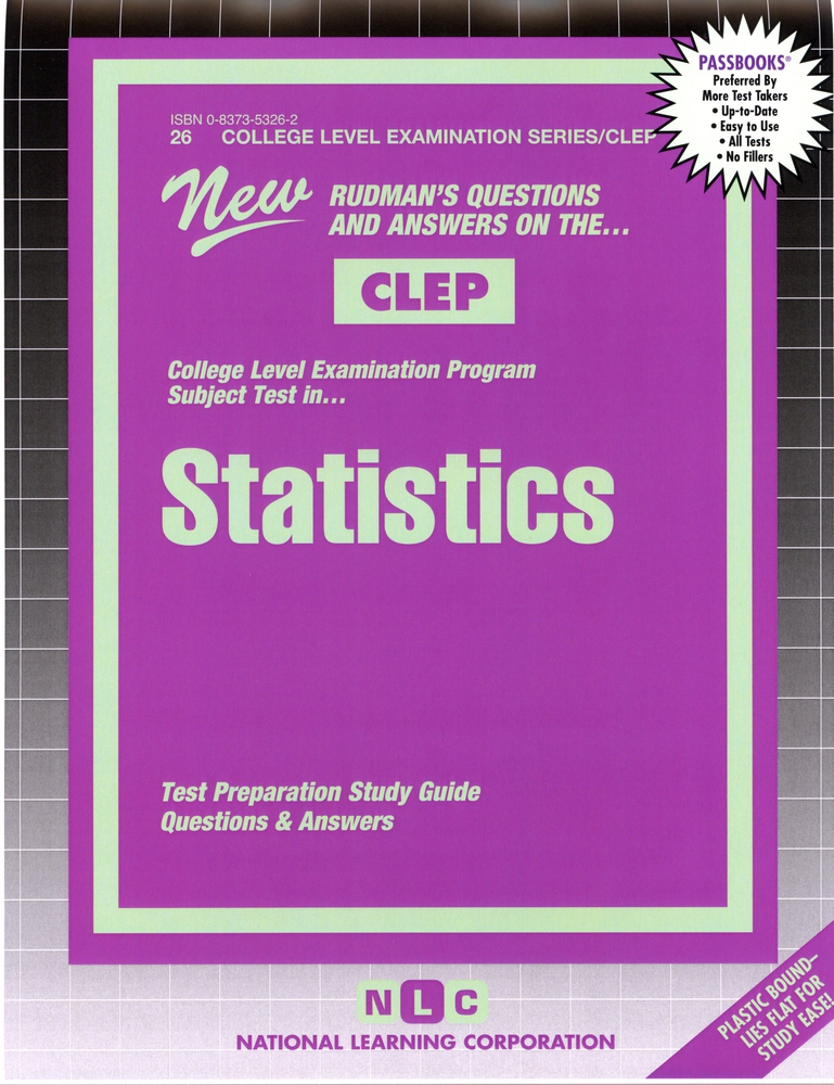 STATISTICS (College Level Examination Series) (Passbooks)