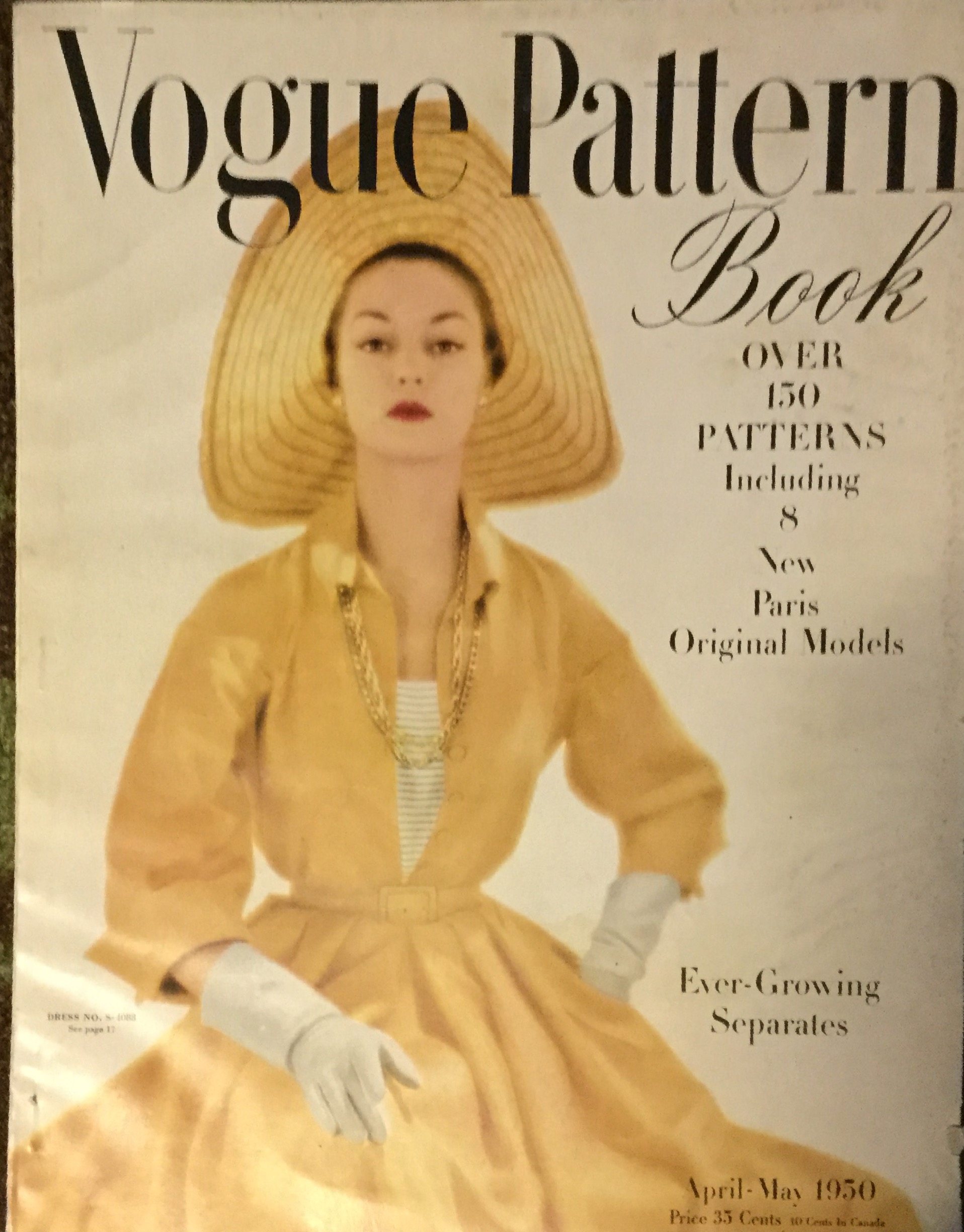 Vogue Pattern Book April-May 1950