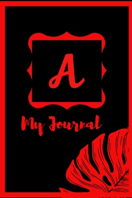 Notebook Journal with the initial A