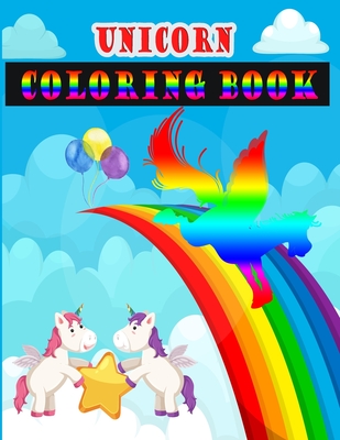 Unicorn coloring book: This cute unicorn coloring book for kids,boys,girls -unicorn coloring book large size (8.5x11)-50 unique design unicorn coloring book.
