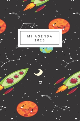 mi agenda 2020: bonita agenda 2020, desde 1 de enero al 31 de diciembre para estar organizada es un regalo ideal para hacer.tama�o 6 in x 9 in( en espa�ol)