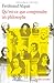 Qu'est-ce que comprendre un philosophe by Ferdinand Alquié
