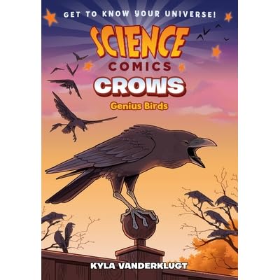 Science Comics Crows Genius Birds By Kyla Vanderklugt