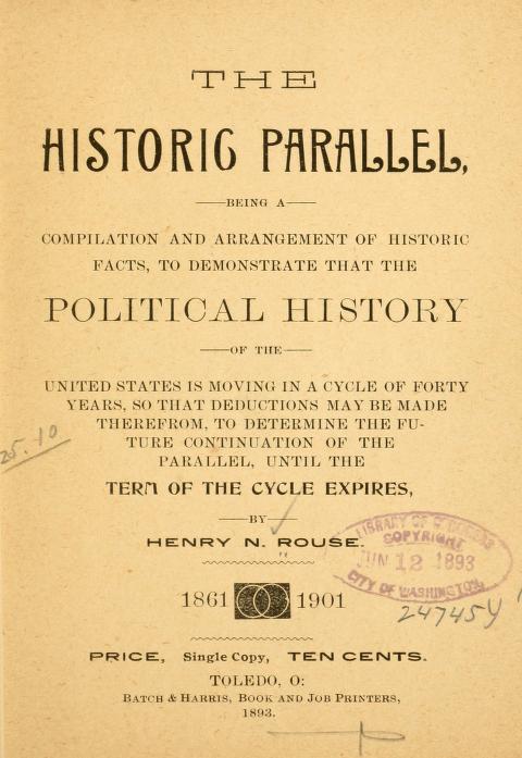 The Historic Parallel, Being a Compilation and Arrangement of Historic Facts (Unknown Binding)