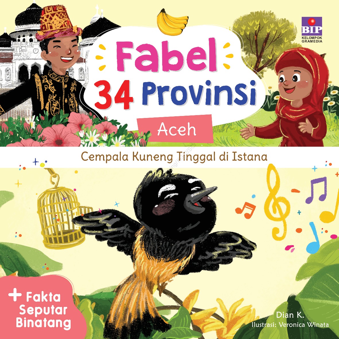 Fabel 34 Provinsi - Aceh: Cempala Kuneng Tinggal di Istana