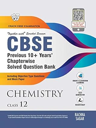 Together With CBSE Chemistry Previous 10+ Years Question Bank for Class 12