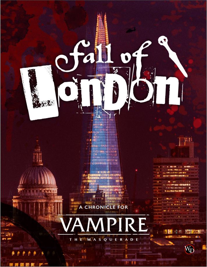Portada de Fall of London, de Matthew Dawkins