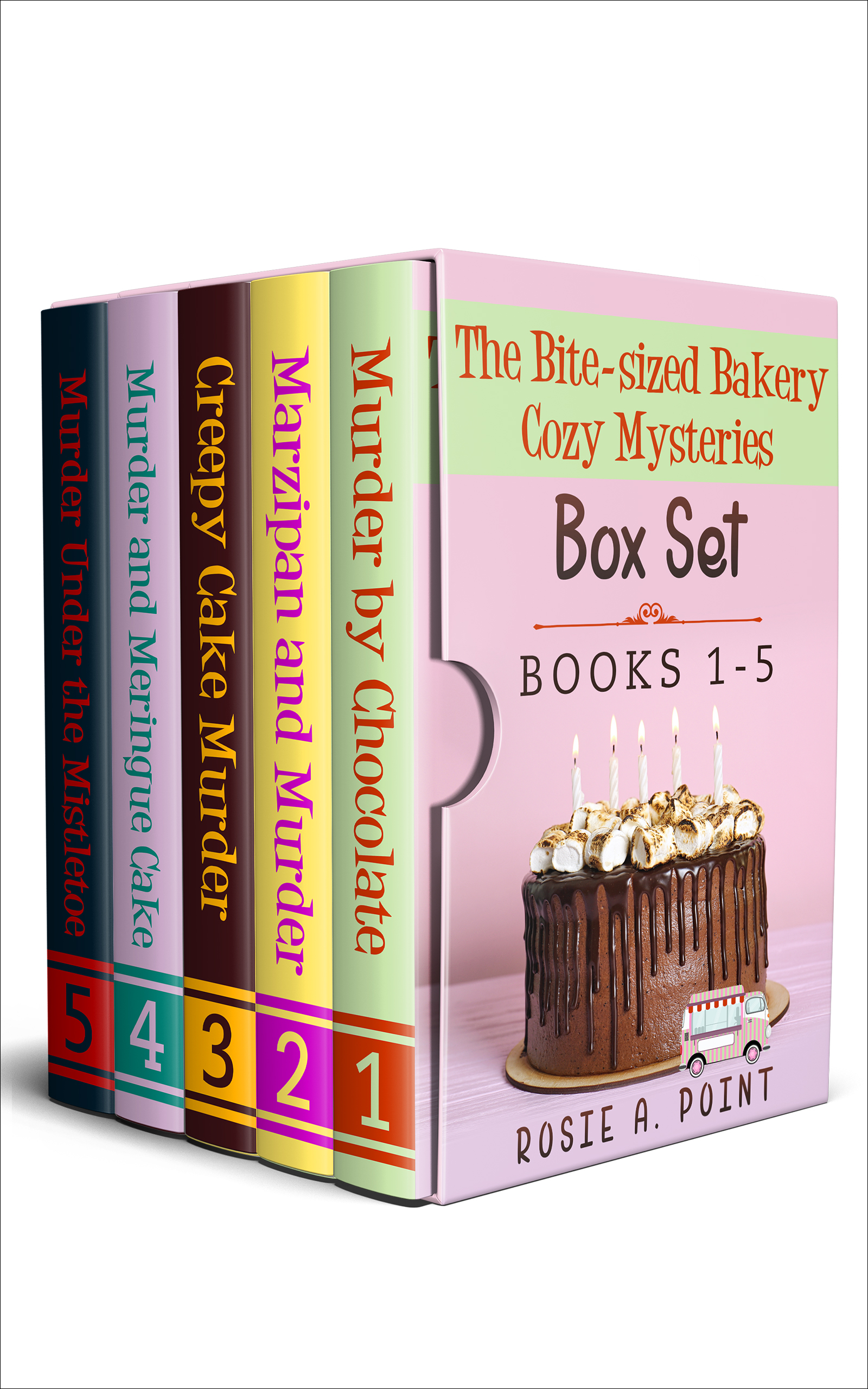 The Bite-sized Bakery Cozy Mysteries (Bite-sized Bakery #1-5)