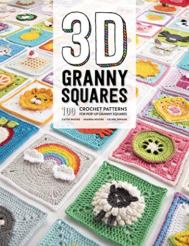 3D Granny Squares: 100 Crochet Patterns for Pop-Up Granny Squares (Kindle Edition)