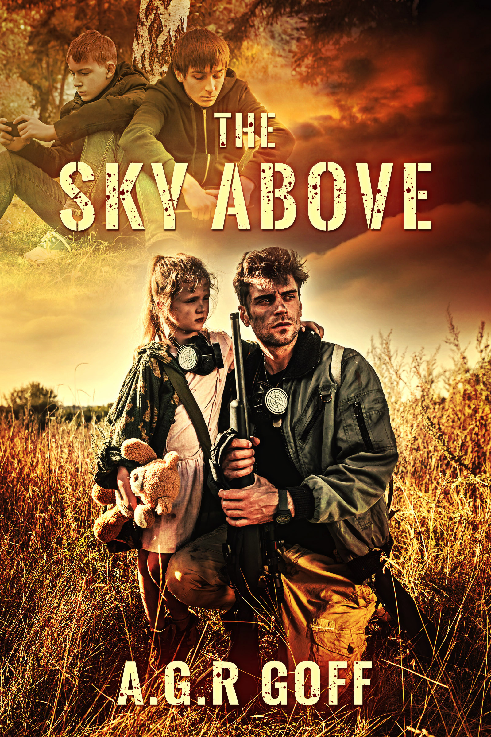 The sky above