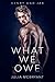 What We Owe: Henry and Jax ...
