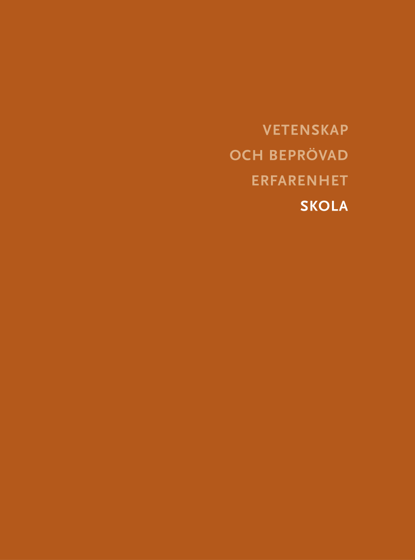 Vetenskap och beprövad erfarenhet