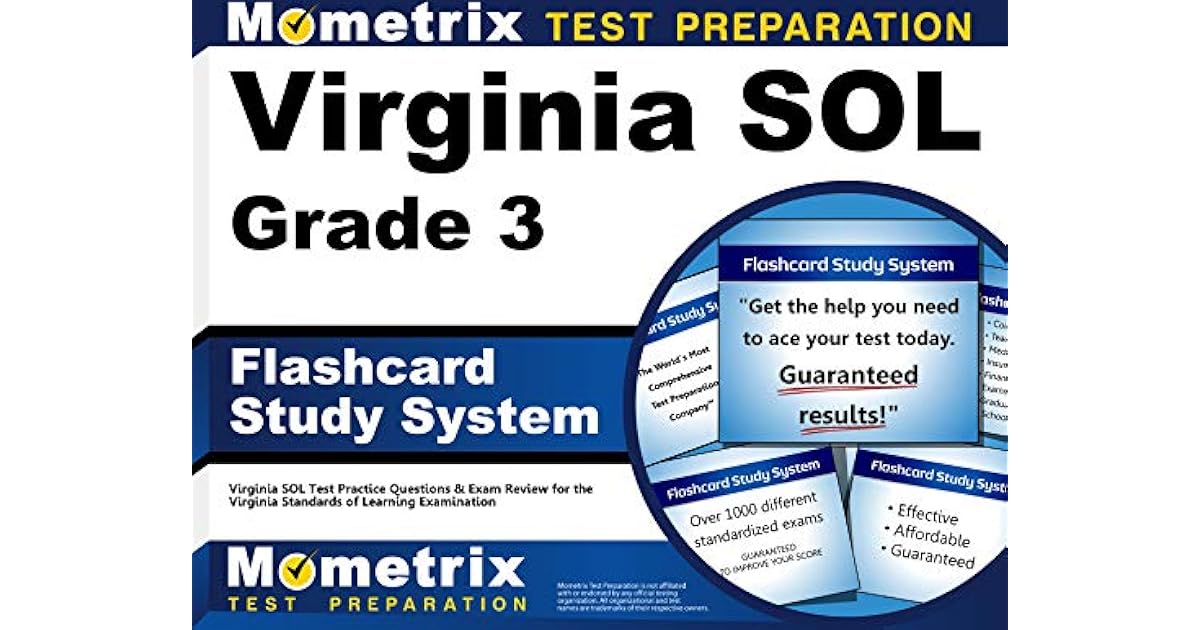 Virginia SOL Grade 3 Flashcard Study System Virginia SOL Test Practice