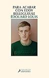 Book cover for Para acabar con Eddy Bellegueule (Spanish Edition)