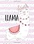 Llama: Journal Lined Notebook Diary 100 pages Large 8.5x11