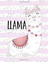 Llama: Journal Lined Notebook Diary 100 pages Large 8.5x11