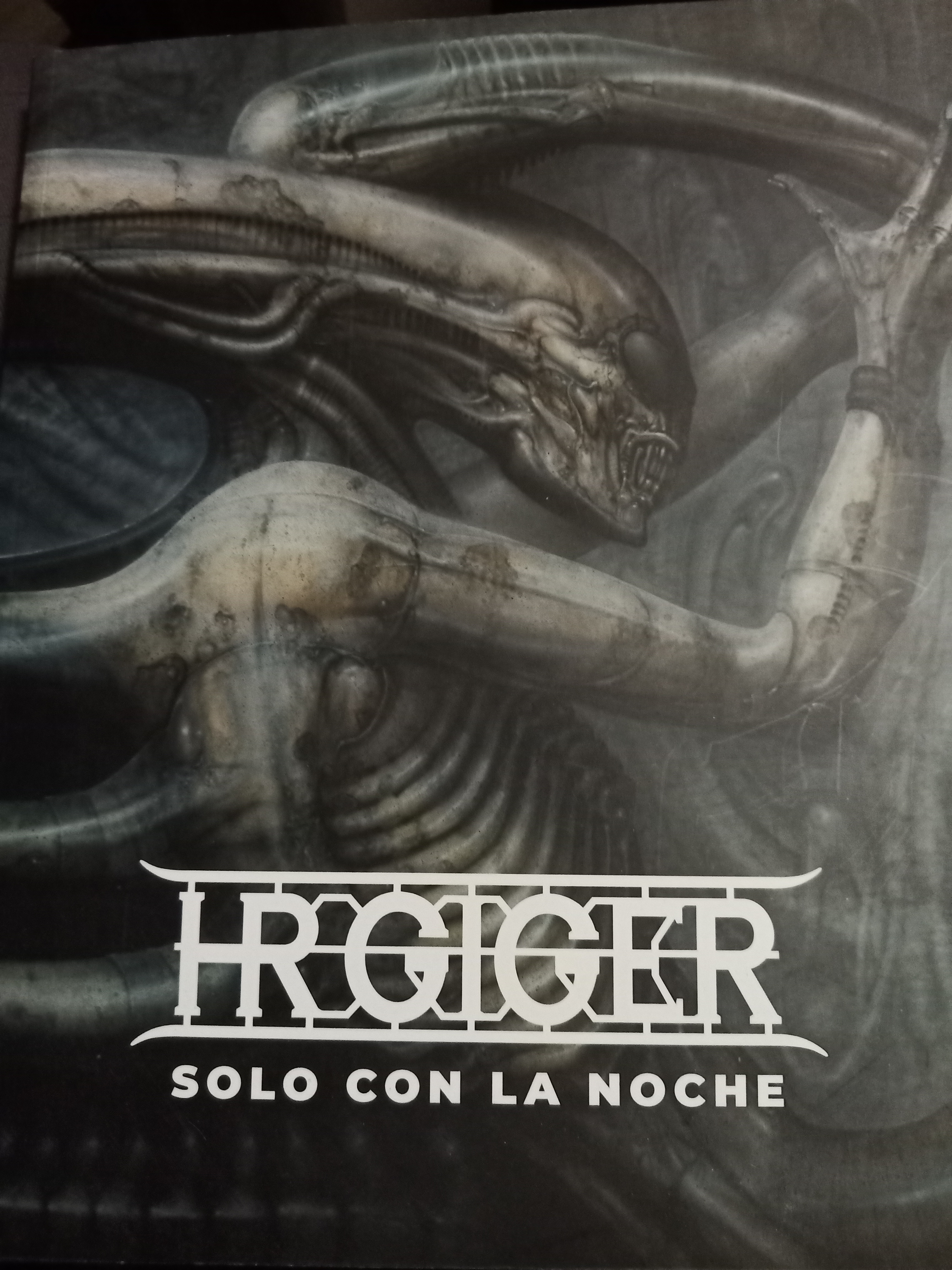 H.R. Giger Solo con la Noche (Paperback)