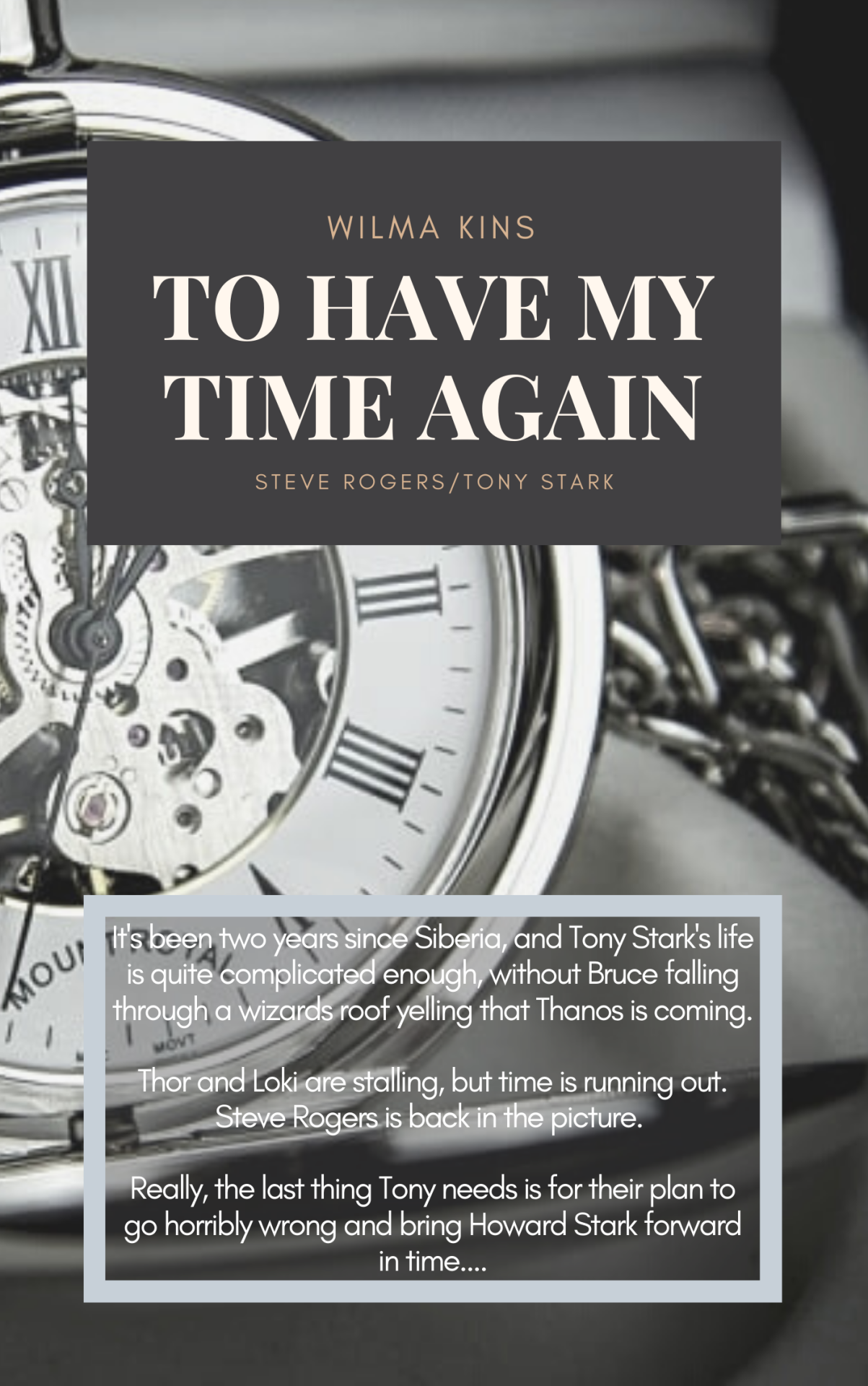 To Have My Time Again...