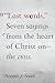 Last Words: Seven Sayings f...