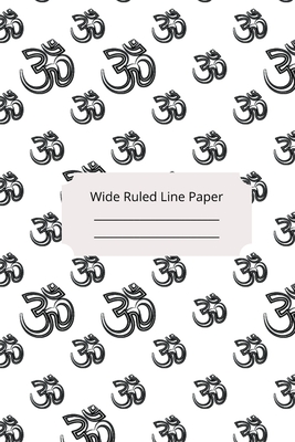 Islam Art Inspirational, Motivational and Spiritual Theme Wide Ruled Line Paper