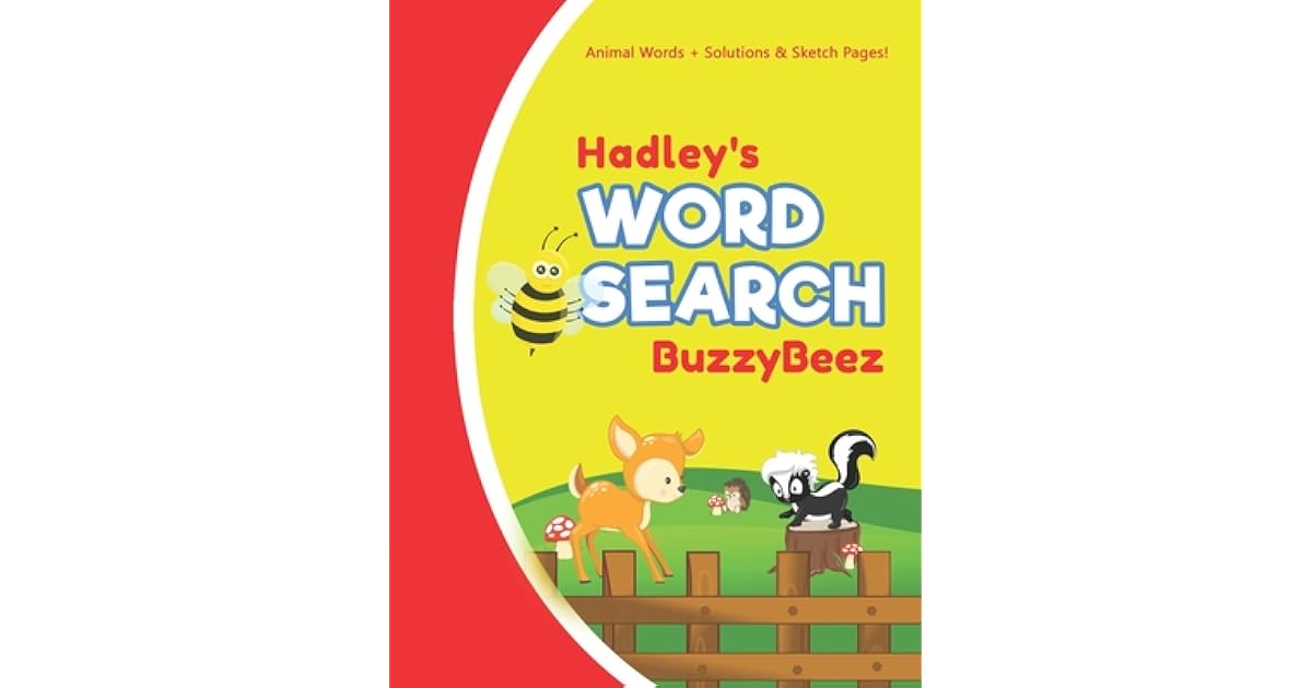 Hadley's Word Search Solve Safari Farm Sea Life Animal Wordsearch