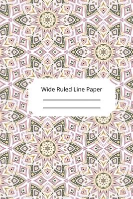 Islam Art Inspirational, Motivational and Spiritual Theme Wide Ruled Line Paper