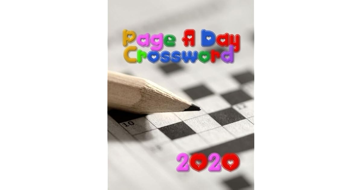 Page A Day Crossword 2020 Daily Commuter Crossword Puzzle Book