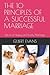 THE 10 PRINCIPLES OF A SUCCESSFUL MARRIAGE by Gilbert Evans