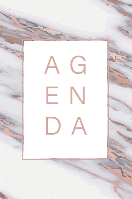 Agenda: Janvier à décembre 2020 - 1 semaine en un coup d'œil - DIN A5 15 x 23 cm Planificateur mensuel avec check-lists & notes Jours fériés - 1 mois ... Pierre Rose Or Rose Noble (French Edition)