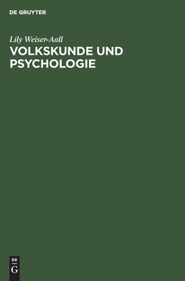 Volkskunde und Psychologie: Eine Einführung (German Edition)