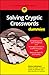 Solving Cryptic Crosswords For Dummies