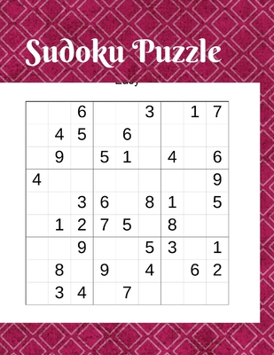 Suduko Puzzle: Book for Adults/teen with easy to hard levels. improve your game with these two challenging levels. Large print and solutions included