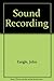 Sound Recording