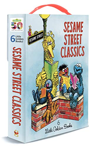 Sesame Street Classics: 6 Little Golden Books: Big Bird's Red Book; Oscar's Book; Grover's Own Alphabet; I Think That It Is Wonderful; The Together Book; The Monster at the End of This Book (Hardcover)