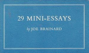 29 mini-essays
