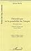 Théandrique ou la Possibilité de l'utopie