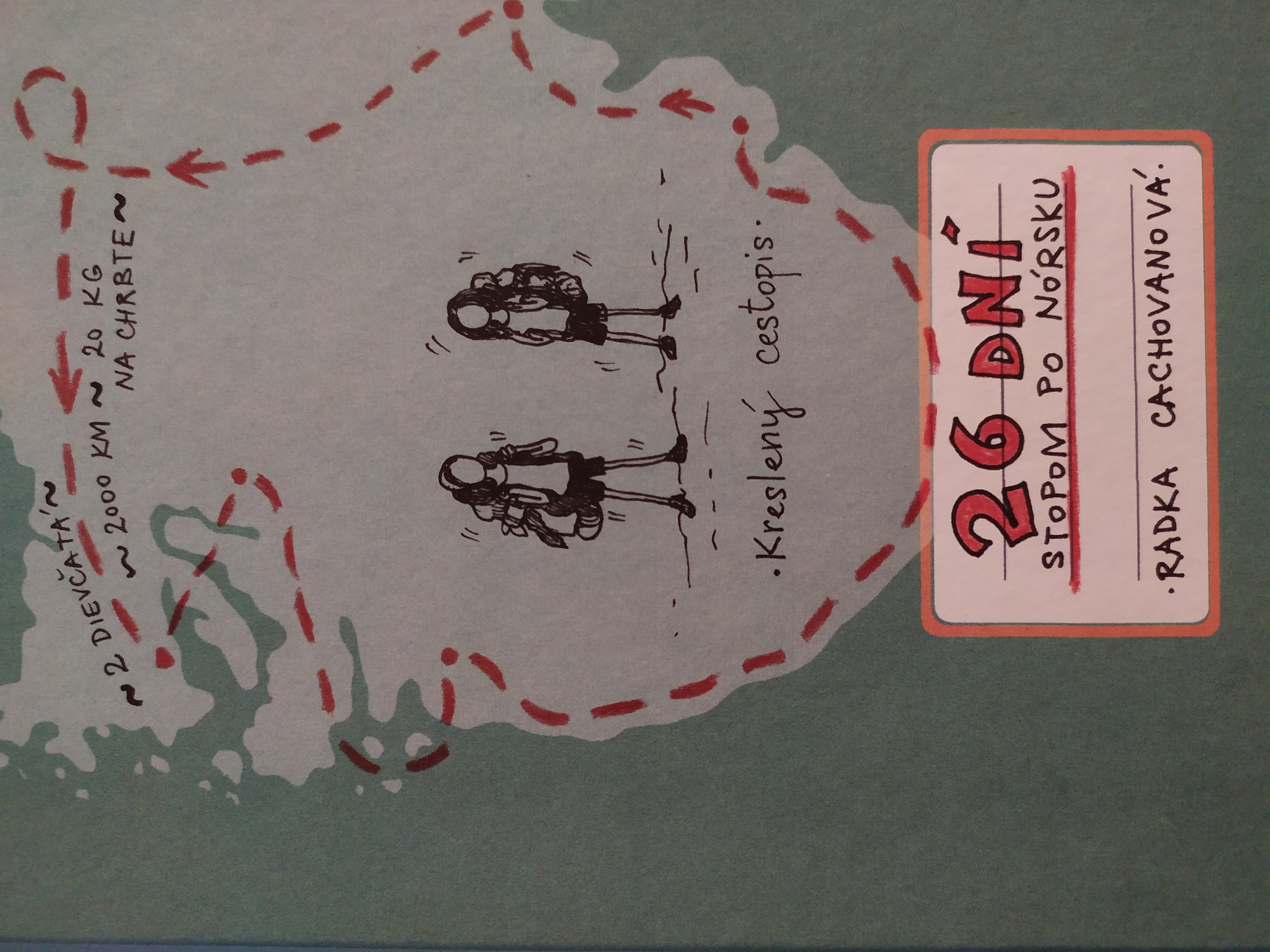 26 dní stopom po Nórsku (Hardcover)