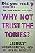 Why Not Trust The Tories?