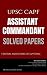 UPSC CAPF Assistant Command...
