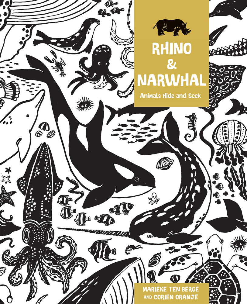 Rhino and Narwhal: Animal Hide and Seek (Hardcover)