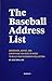 The Baseball Address List #20